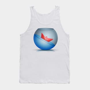 paper boat Tank Top